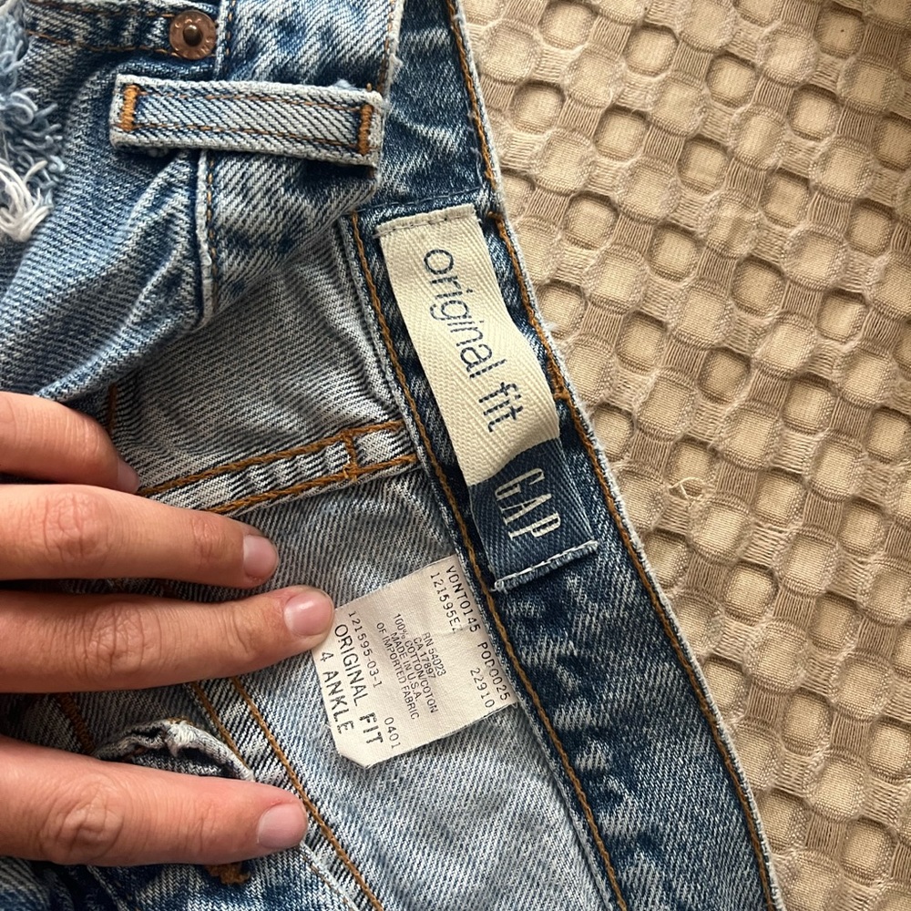 VINTAGE gap jean shorts